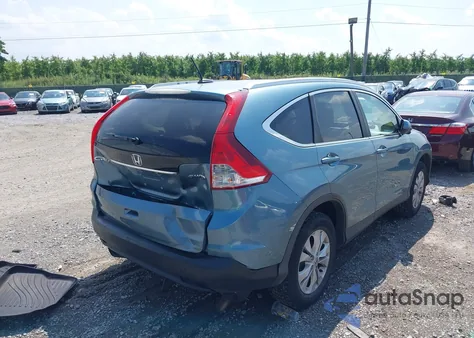 2014 Honda Cr-V Ex-L from USA, damaged, VIN 2HKRM4H73EH603796